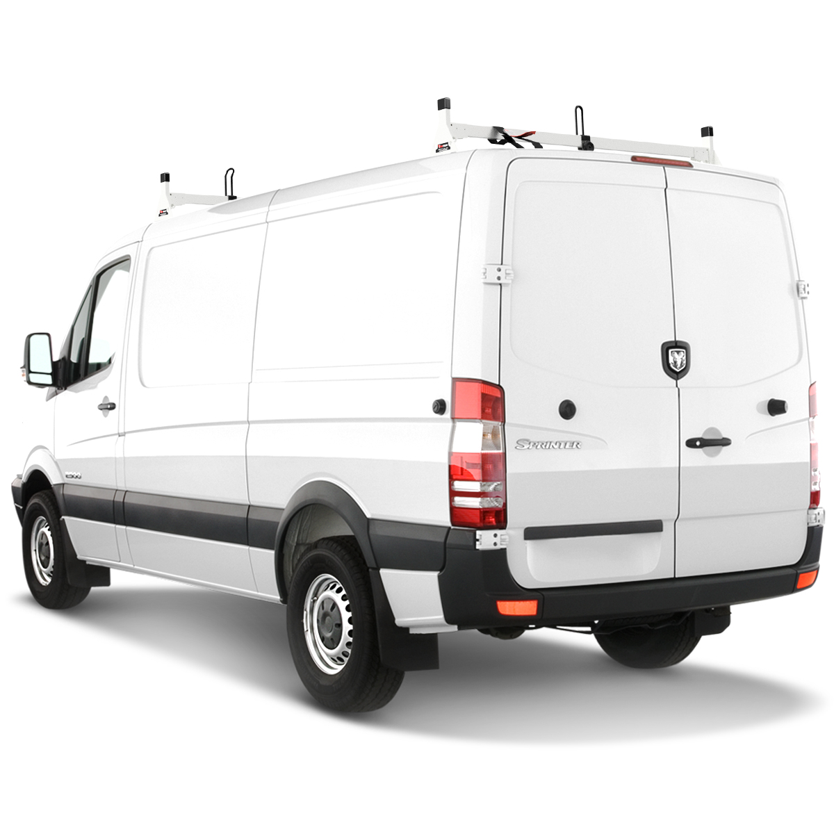 H1 Ladder Roof Rack For 07-On Sprinter Low Roof (144 WB)