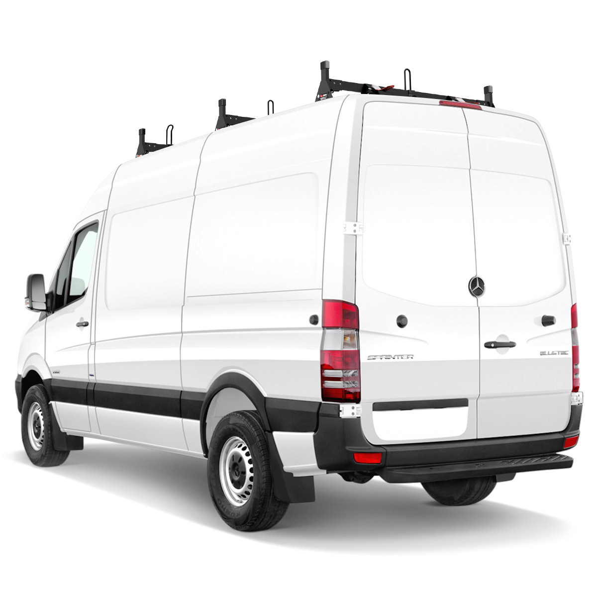 H1 Ladder Roof Rack For 07-On Sprinter High Roof (144 /170 WB)