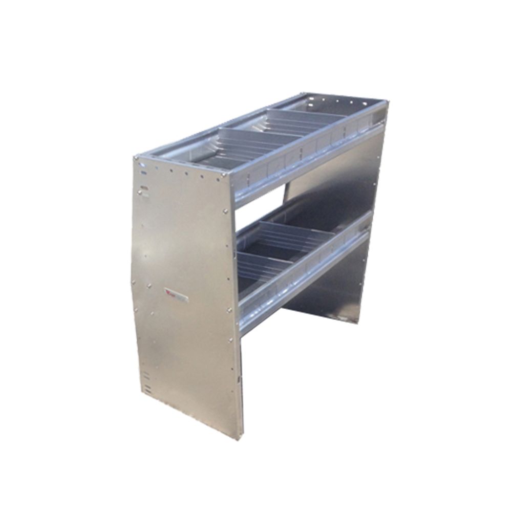 36" Height Aluminum Angled Shelving Unit for Minivans