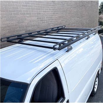 H2.1 Ladder Roof Rack For GMC Savana 1996-On 135 WB Regular