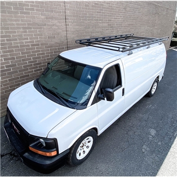 H2.1 Ladder Roof Rack For GMC Savana 1996-On 155 WB Extended